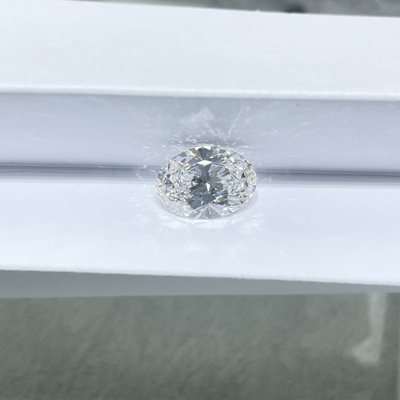 0.5ct Οβάλ Brilliant Cut D VS μικρού μεγέθους Εργαστήριο καλλιεργημένο διαμάντι IGI πιστοποιημένο