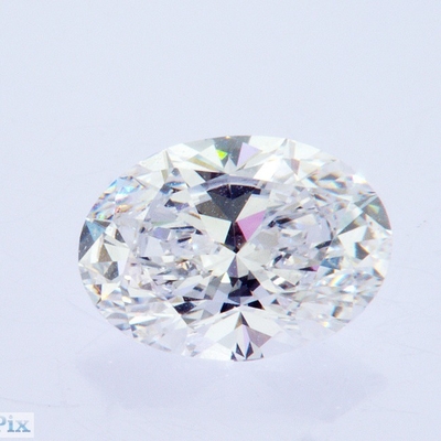3.2ct No Bowtie Ice Cut Oval Brilliant IGI πιστοποιημένο εργαστήριο δημιουργήθηκε συνθετικό λευκό CVD διαμάντι