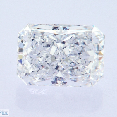Μεγάλο μέγεθος 4+Ct Εργαστηριακά καλλιεργημένο CVD Λευκό διαμάντι Φανταστικό ακτινοβολούμενο σχήμα Πιστοποιημένο IGI