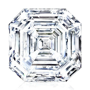 4.02CT Εργαστηριακά καλλιεργημένο CVD Diamond Asscher σχήμα E χρώμα για διακόσμηση κοσμημάτων