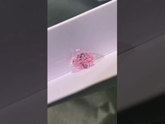 Ρόδινο ωοειδές CVD διαμάντι