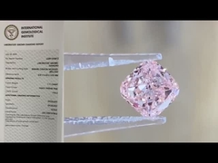 Lab Created Colored Diamonds Loose Synthetic Diamonds Cushion Pink Diamonds