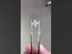 Εργαστηριακά κατασκευασμένα διαμάντια CVD IGI πιστοποιημένα συνθετικά διαμάντια τετράφυλλο τριφύλλι δαχτυλίδι περιδέραιο