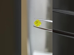 Εργαστήριο Cushion Μεγάλωσαν Διαμάντια IGI Πιστοποιημένα Διαμάντια Εργαστήριο Δημιουργήθηκε Κίτρινα Διαμάντια HPHT