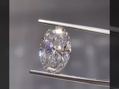 Ωοειδές Σχήμα 3EX Excellent Cut Χαλαρά Διαμάντια Εργαστηρίου IGI Πιστοποιημένα Διαμάντια Εργαστηρίου